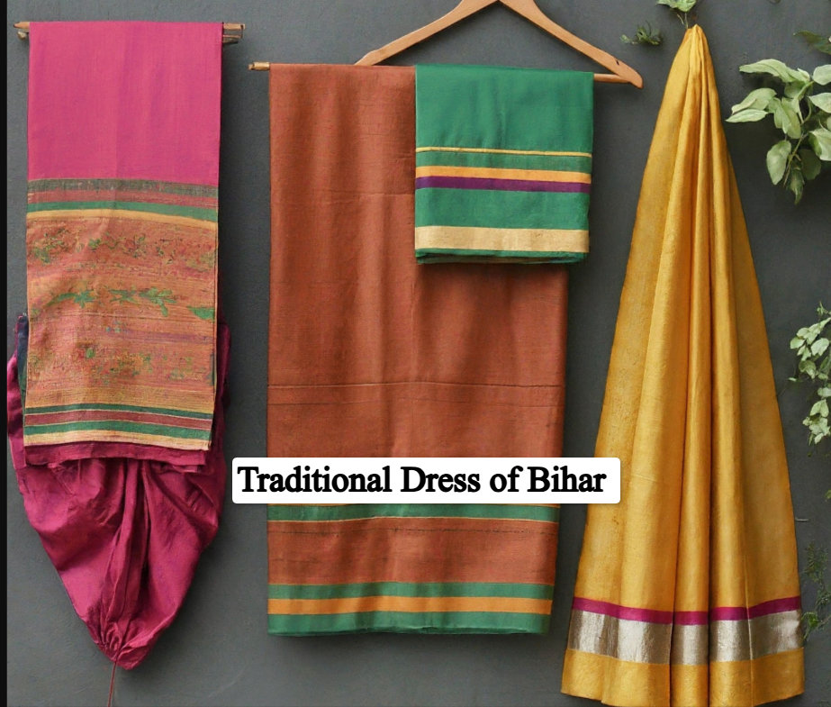 traditional dress of bihar