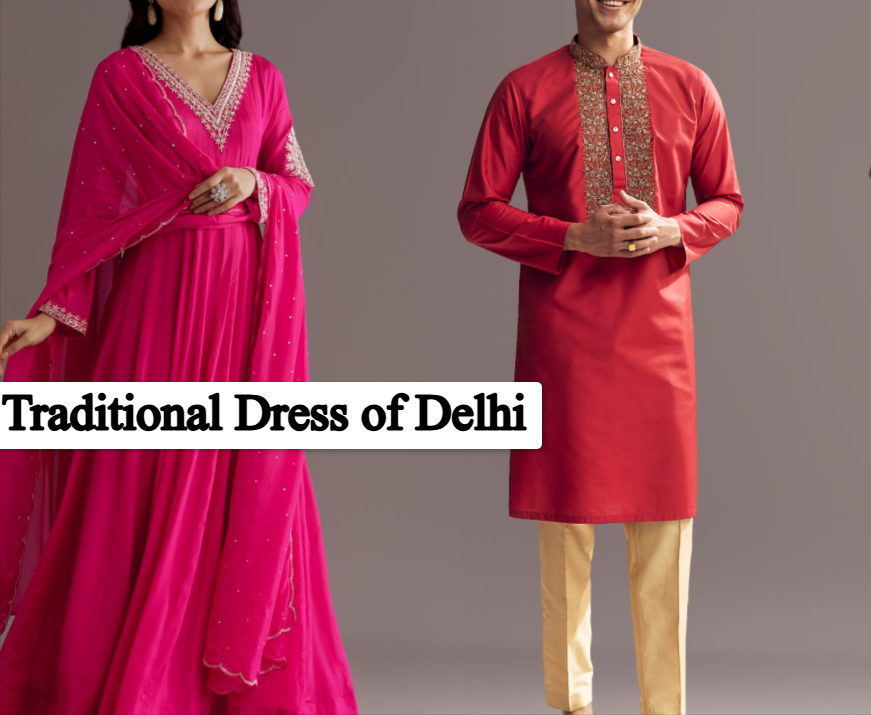 traditional dress of delhi